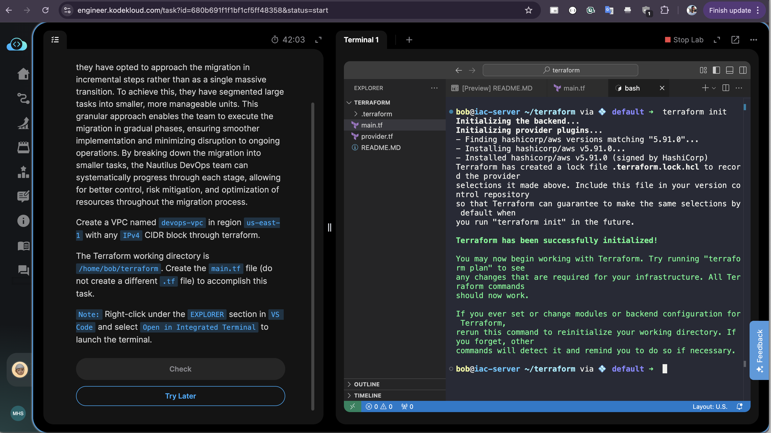 terraform-init